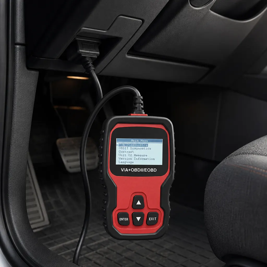 VD500 Vehicle Diagnostic Scanner detail view